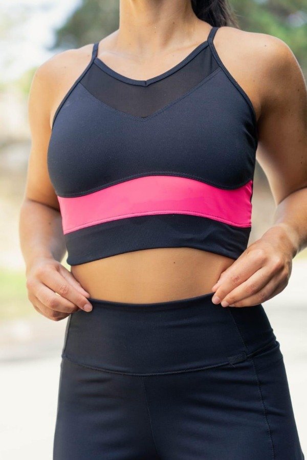 Producto - Top Bretel con transparencia