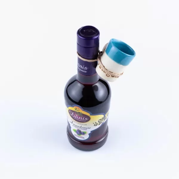 Producto - Licor Danis 250 cc con vaso de cerámica