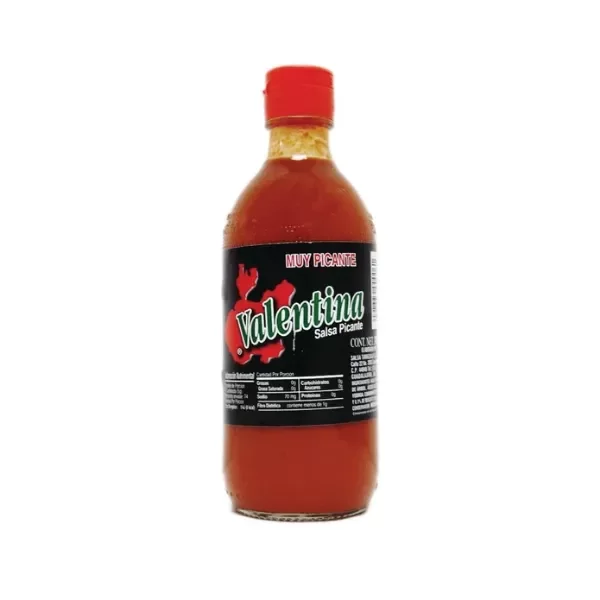 Producto - Salsa Valentina etiqueta negra Extra Picante 370 ml