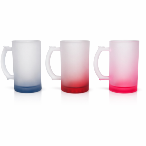 Producto - Chopp Esmerilado Fondo Color Para sublimar