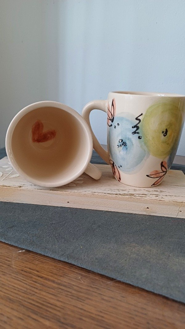 Producto - Taza Rosetón Hojitas - 1