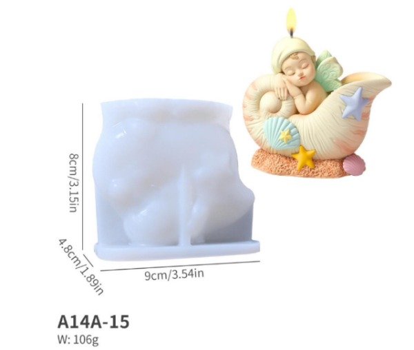 Producto - Molde bebe caracol