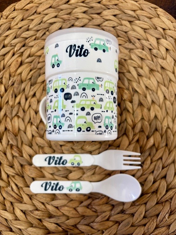 Producto - Taza y tuppercito