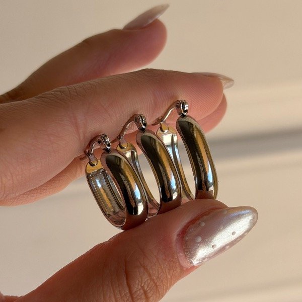 Producto - Aros alma plateados - 1