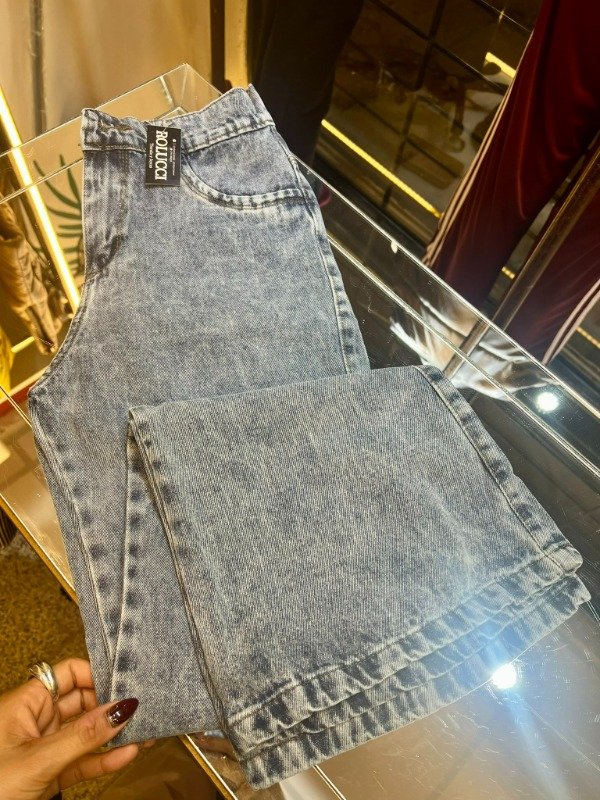 Producto - Jeans wide leg nevado