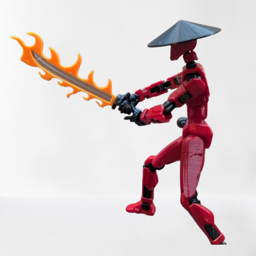 Producto - KATANA FUEGO + SOMBRERO SAMURAI