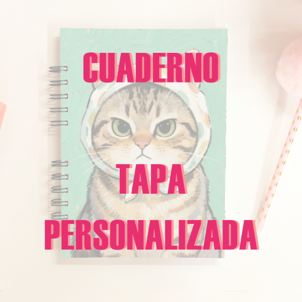 Producto - Cuaderno Tapa Personalizada