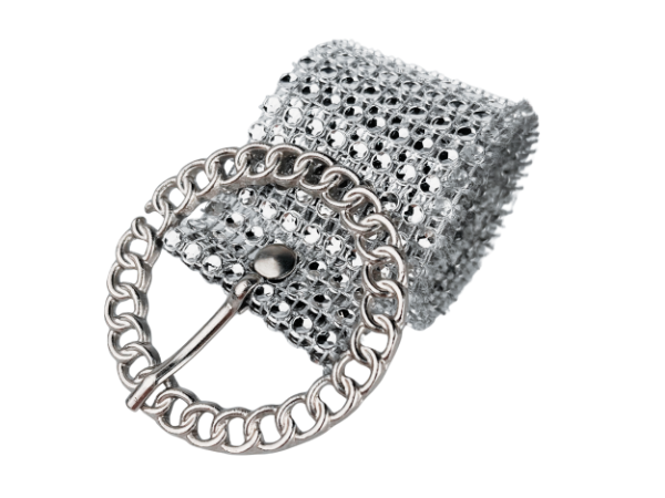 Producto - 105cm Cinto Strass Redondo Cadena