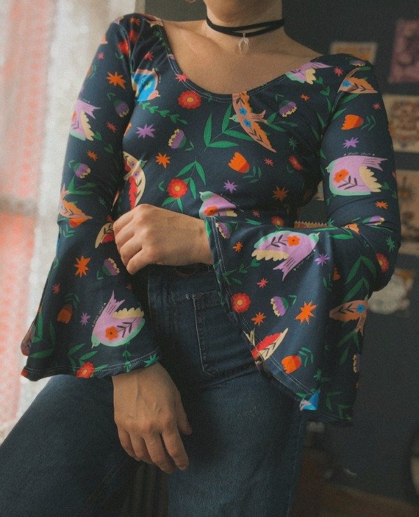 Producto - PREVENTA Remera Janis "Pajaritos" - 2