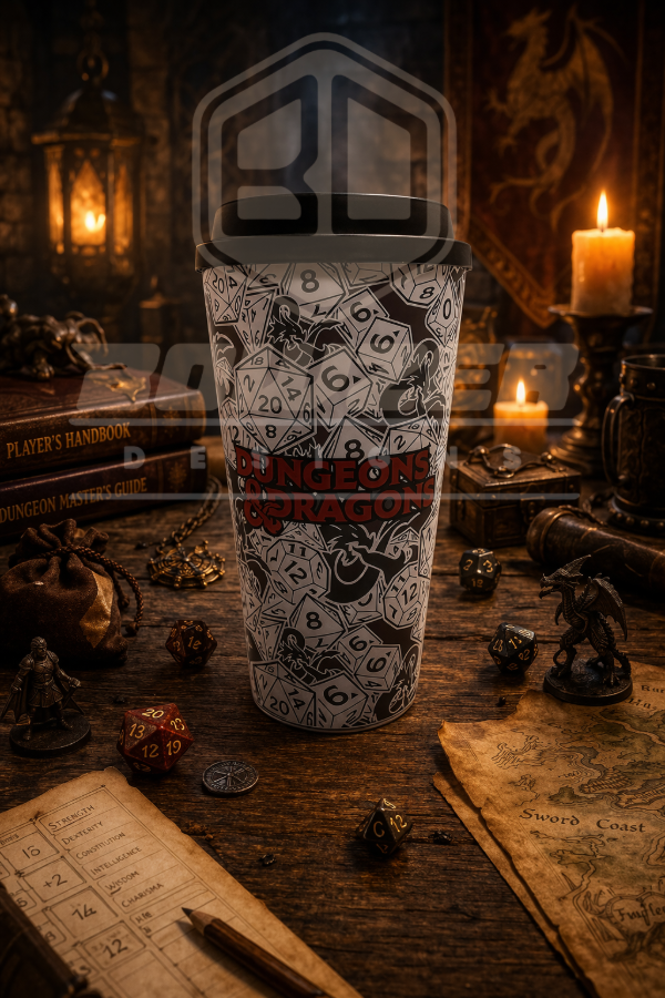 Producto - Vaso Dungeons y Dragons