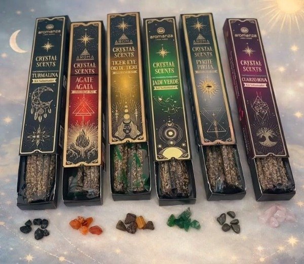 Producto - Sahumerios Crystal Scents Linea Hindú