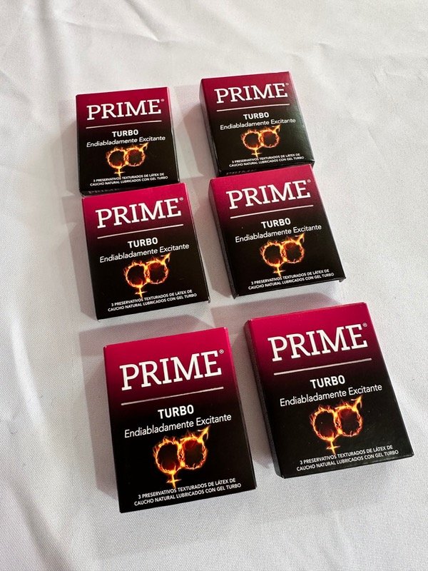 Producto - PRESERVATIVOS PRIME Turbo x3
