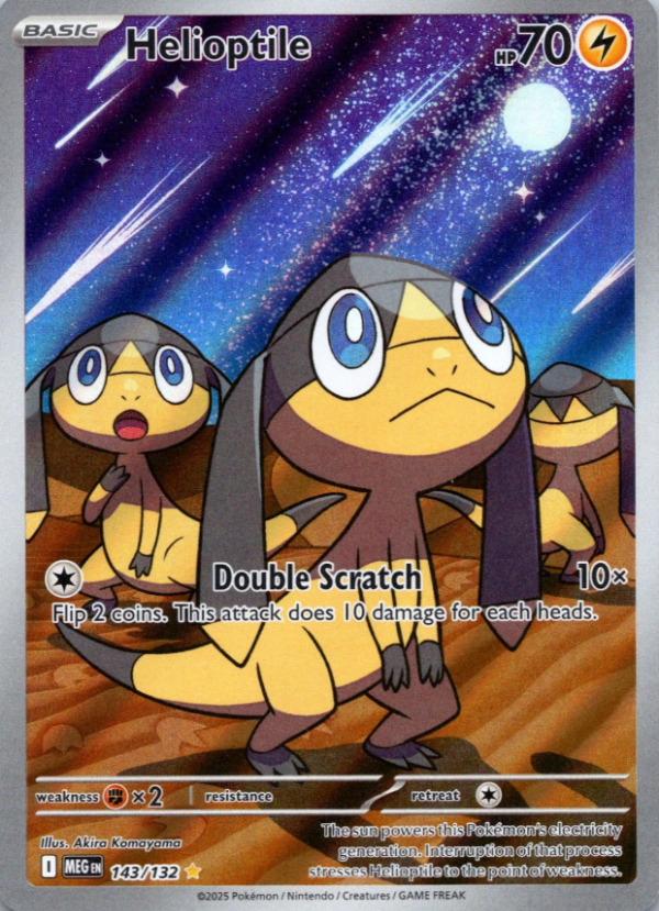 Producto - Helioptile - 143/132 - Mega Evolution - Holo