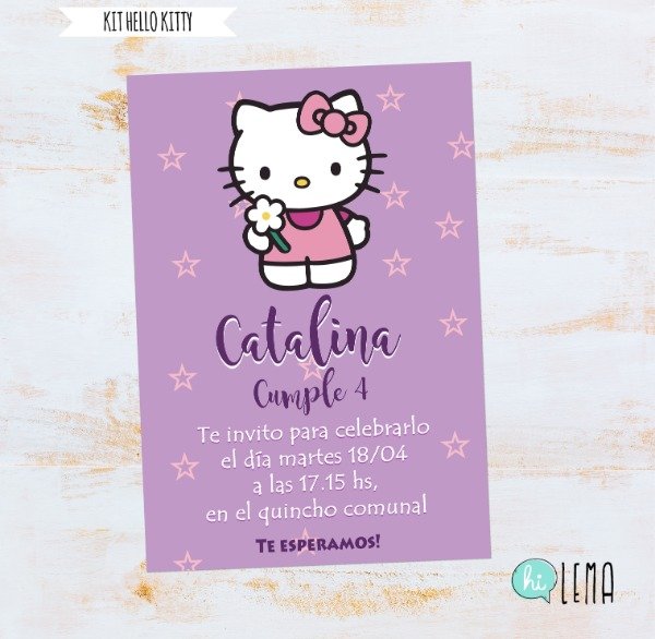 Producto - Kit imprimible Hello Kitty