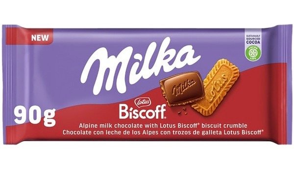 Producto - Milka Lotus biscoff 90gr