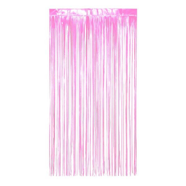 Producto - Cortina metalizada Rosa