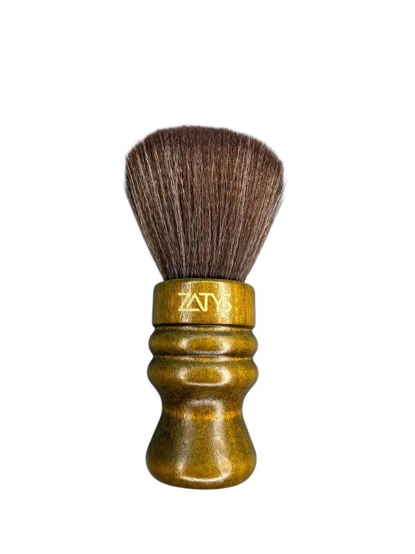 Producto - Brocha Quita Pelo Grande Mango De Madera Profesional Marrón