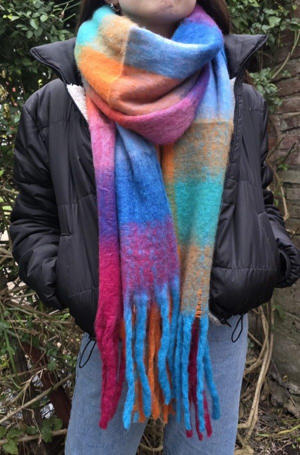 Producto - Ruana Nube Rainbow