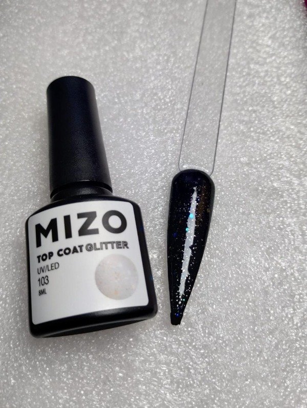 Producto - Top Coat GLITTER Mizo (8ml)