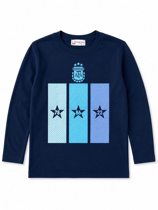 Producto - Remera 3 estrellas T6