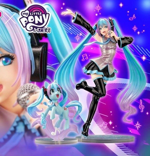 Producto - Figura Miku Hatsune  My Little Pony - Escala 1/7