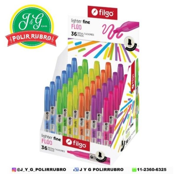 Producto - RESALTADORES FINOS