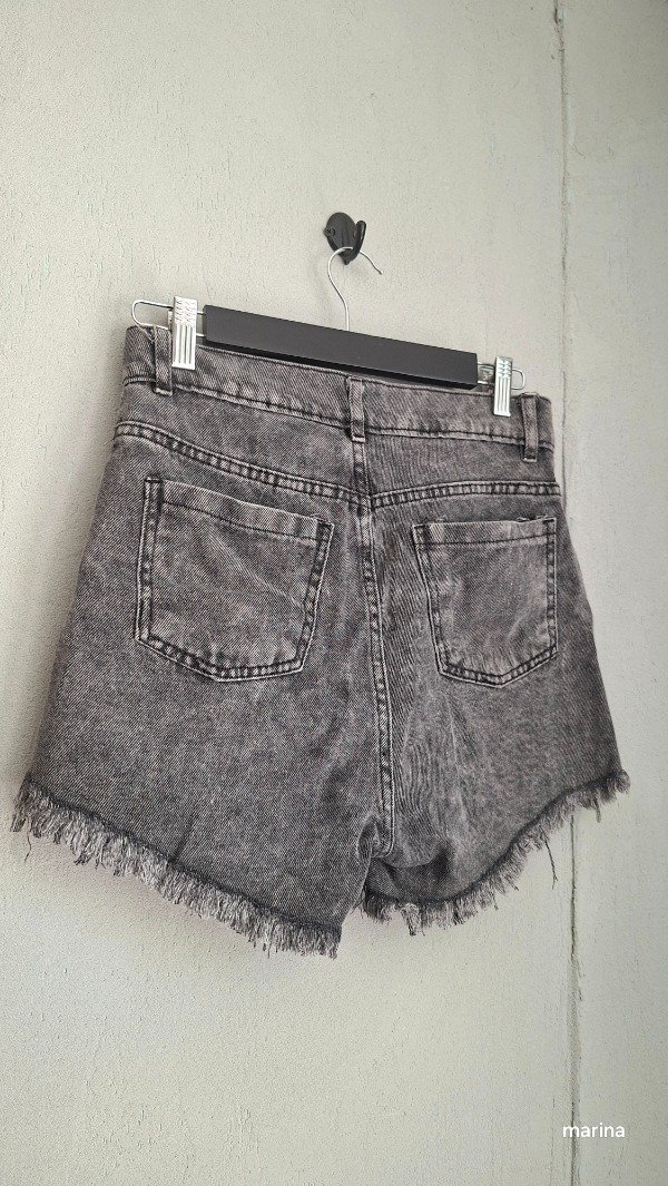 Producto - Short pollera gris cargo talle 36 - 2