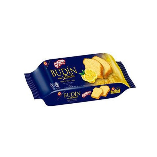 Producto - Budin Sabor Limon x 250g SIN TACC- Smams