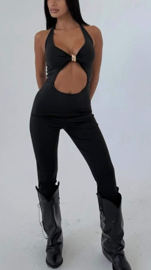 Producto - Catsuit Halter Cut Out