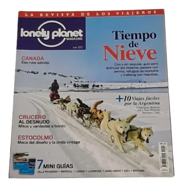 Producto - Lonely Planet La Revista De Lo Viajeros Pehuenia Lisboa Kiev (usado)