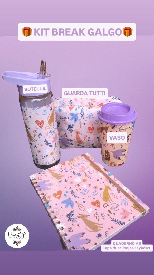 Producto - Kit break galgo!