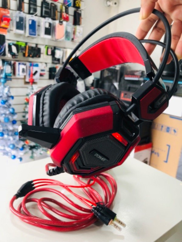 Producto - Auricular Gamer CONQUER C/MIC PROF 3D