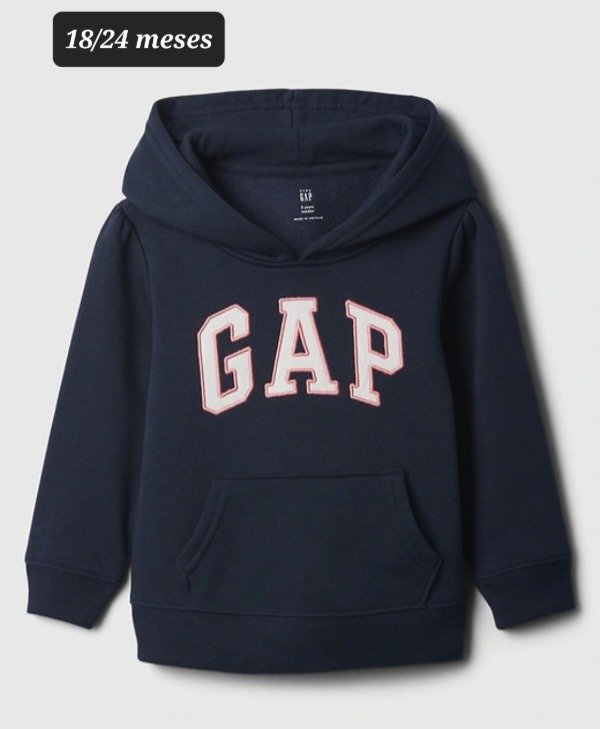 Producto - Buzo con friza gap talle 18/24 meses azul