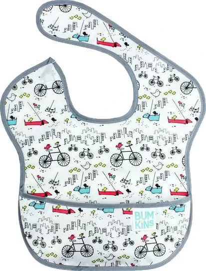 Producto - Babero Bumkins Super Bibs - 6-9 meses