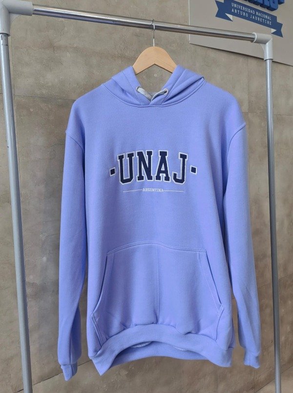 Producto - Buzo tipo CANGURO c/ Capucha - Celeste