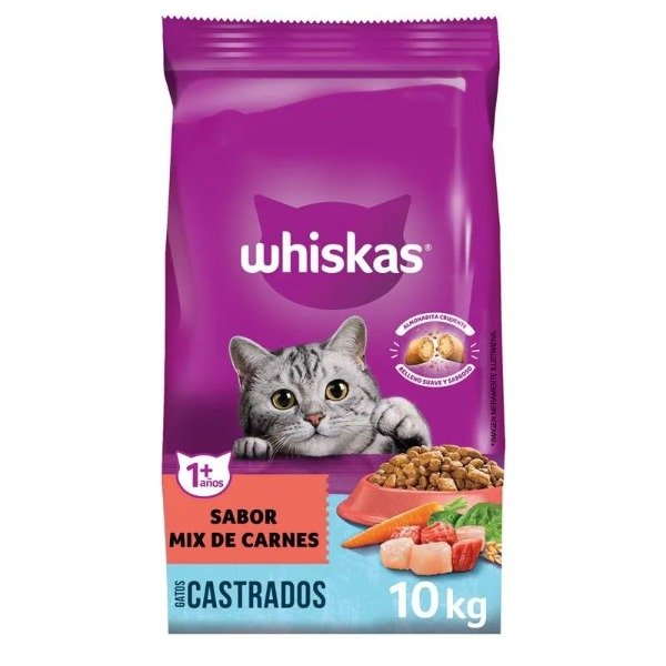 Producto - Whiskas Castrados x 10 kg.