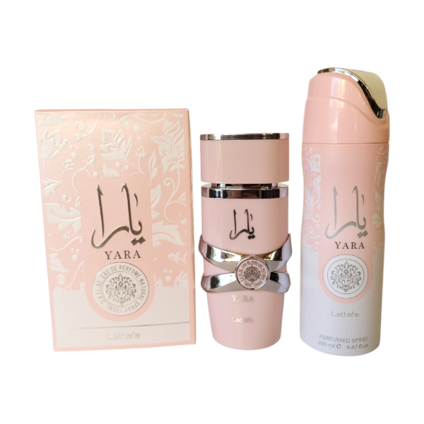 Producto - Set Yara - Lattafa Original (Perfume + Spray Corporal)