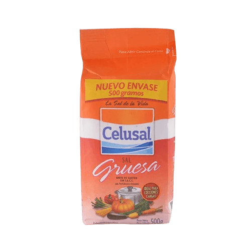 Producto - Sal gruesa Celusal x 1 kg pack x 12u
