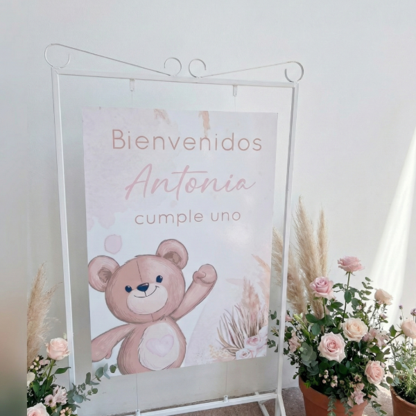 Producto - Cartel de Hierro Flotante