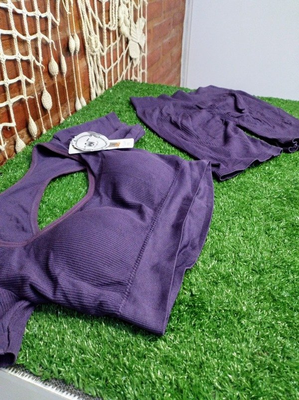 Producto - CONJUNTO CON MANGAS VIOLETA