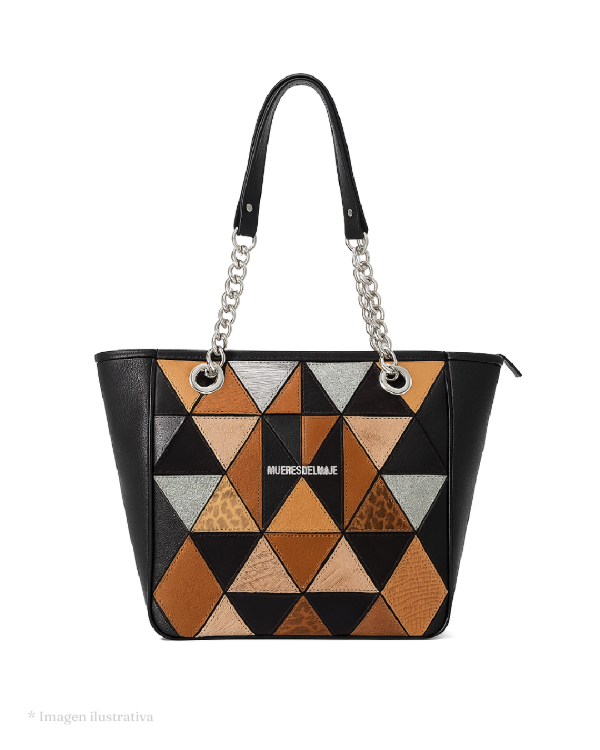Producto - Cartera Cubic - Patch Brown