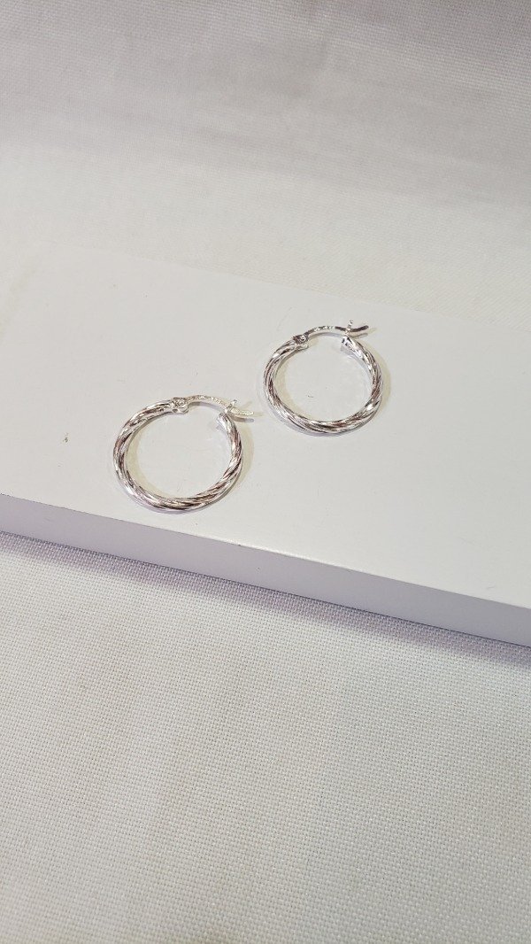 Producto - Argollas brisuras trenzado