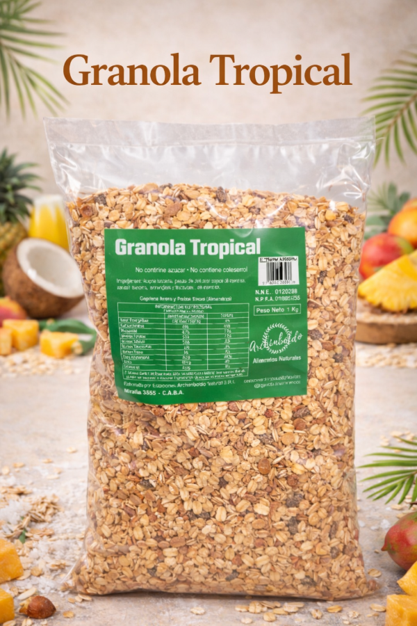 Producto - Archimboldo Granola TropicalArchimboldo Granola Tropical 1 KG
