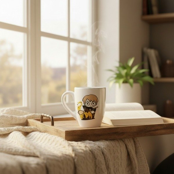 Producto - TAZA BOMBE DE CERAMICA VITRIFICADA HARRY POTTER X 1