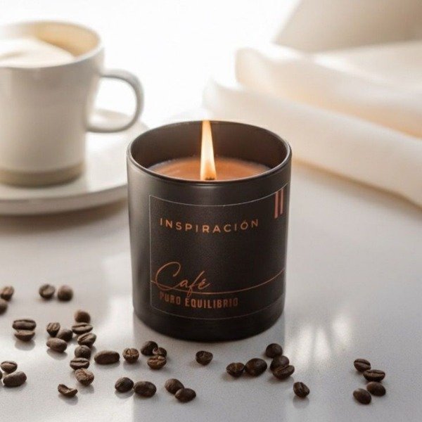 Producto - Vela Inspiración - CAFÉ