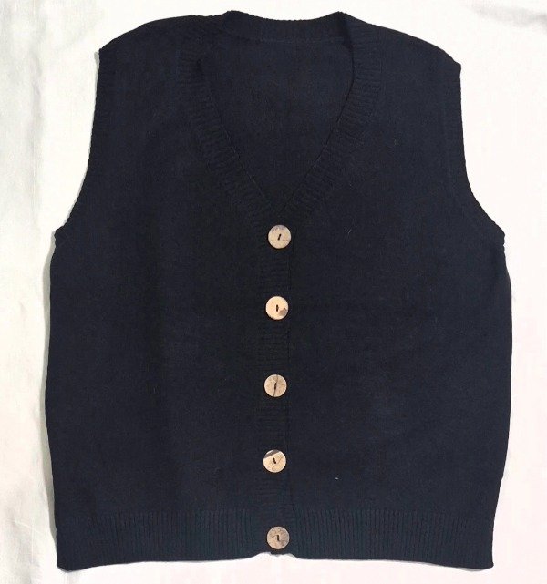 Producto - Chaleco botones (negro)