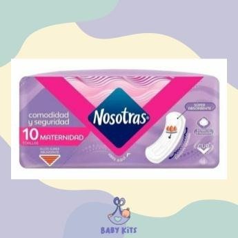 Producto - NOSOTRAS APO. P/PARTO MATERNIDAD X10U.