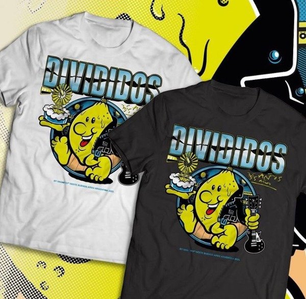 remera dame un limon 35 aÑos x vagarto