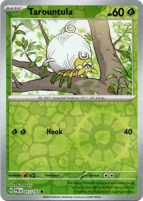 Producto - Tarountula - 017/193 - Paldea Evolved - Reverse Holo