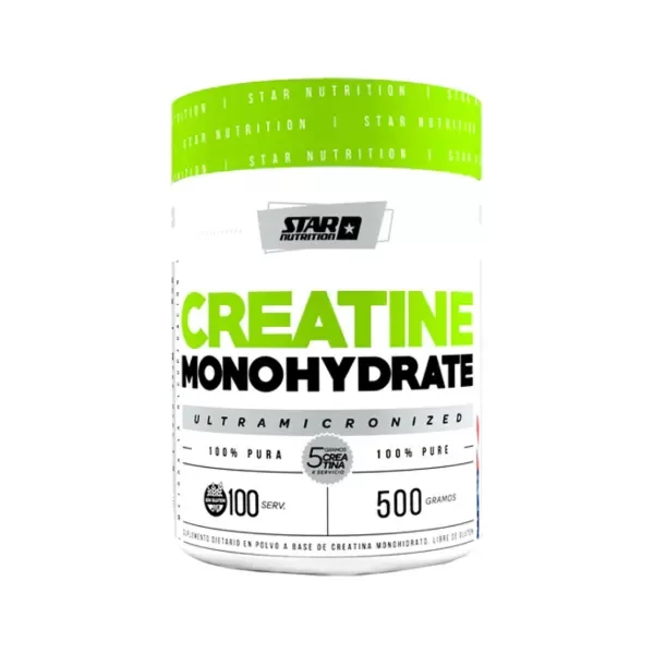 Producto - Suplemento Star Nutrition Ultramicronized Creatine Monohydrate De 500g - Polvo